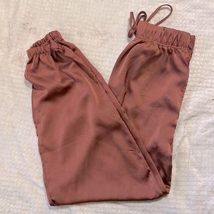 Satin Joggers
